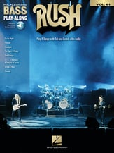 Hal Leonard Bass Play-Along, Vol. 61: Rush Guitar and Fretted sheet music cover